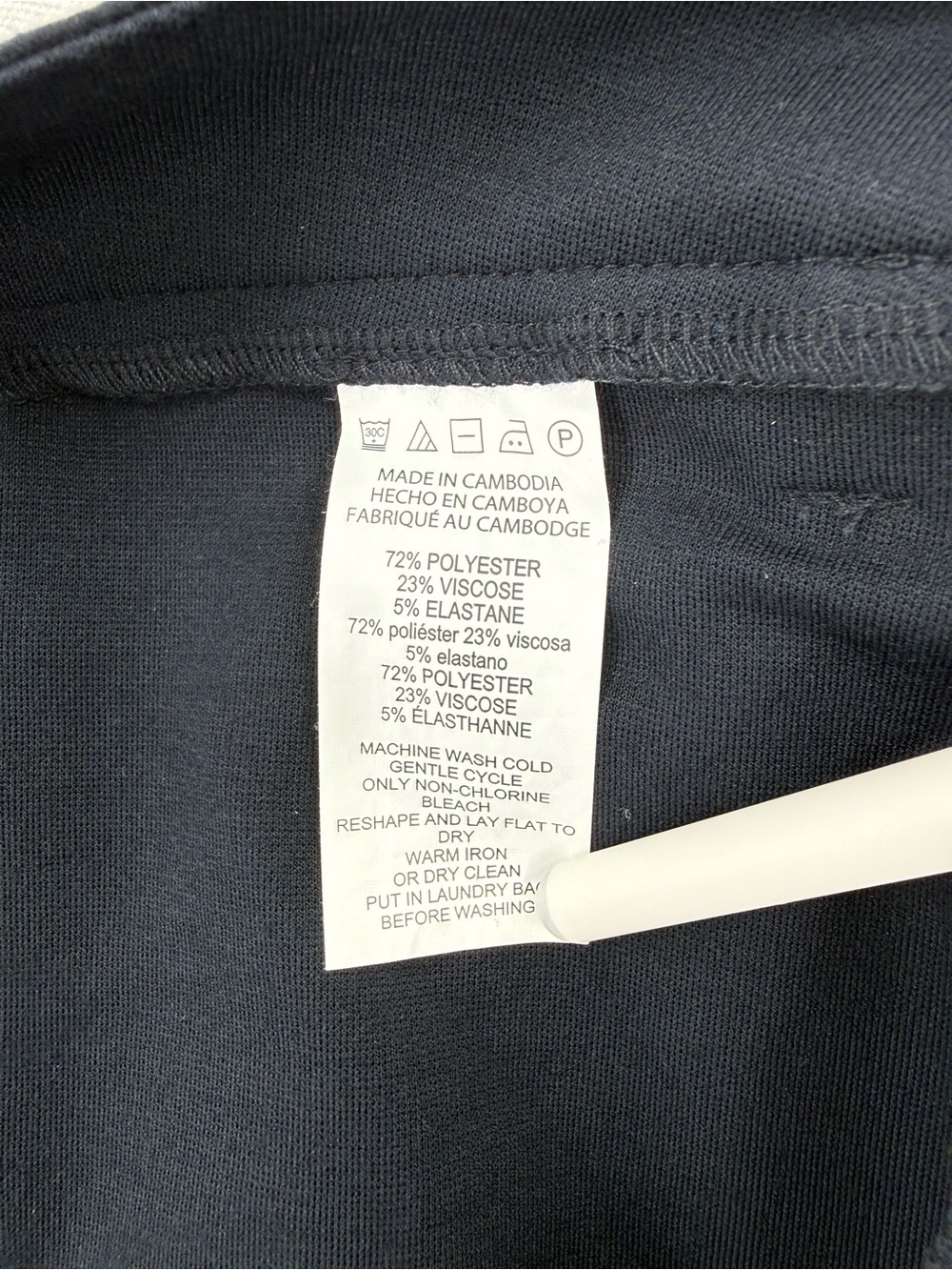 Michael Kors Navy Blue Skinny Pants Women’s Size 2 Stretch Office Career - Picture 15 of 16
